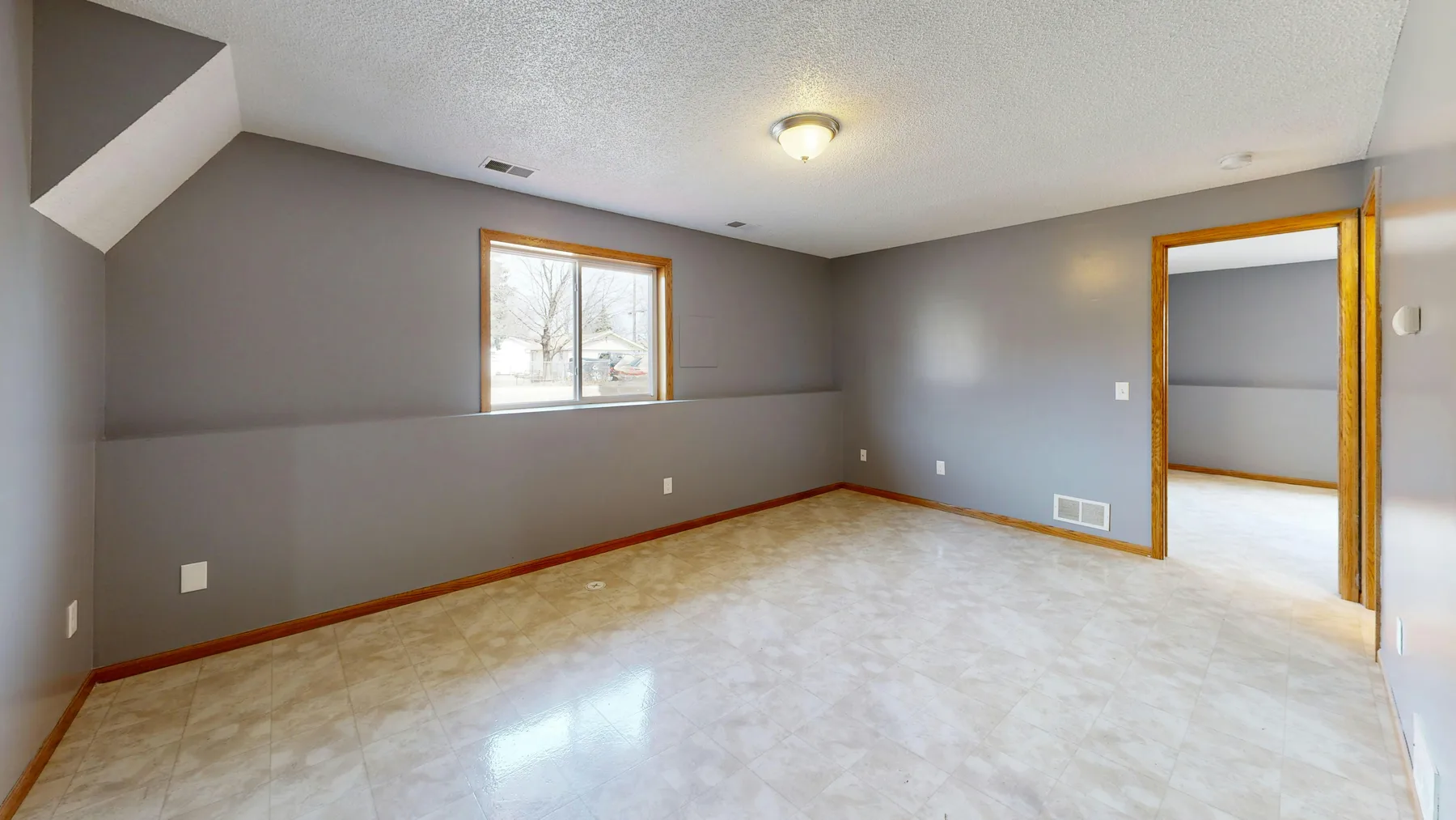 Minimal room with clean lines, daylight, and clearer visual breathing room